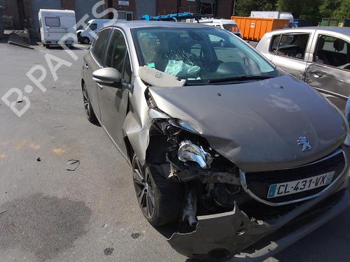 Rear seat PEUGEOT 208 I (CA_, CC_) 1.4 HDi | BP20727472C17 
