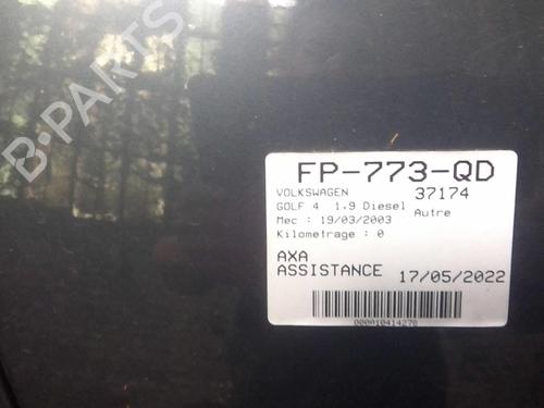 Climate control VW GOLF IV (1J1) 1.9 TDI | BP20364191I5 