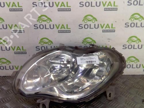 Used Left headlight SMART CITY-COUPE (450) 0.6 (S1CLA1, 450.341) (55 hp) 21999687