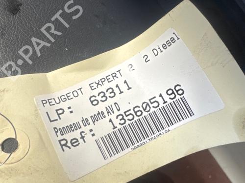 Used Front right panel Front right panel PEUGEOT EXPERT Van (VF3A_, VF3U_, VF3X_) 2.0 HDi 130 (128 hp) 40613635 40613635