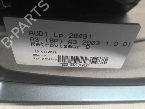 Right mirror AUDI A3 (8P1) 1.9 TDI | BP21592135C27 
