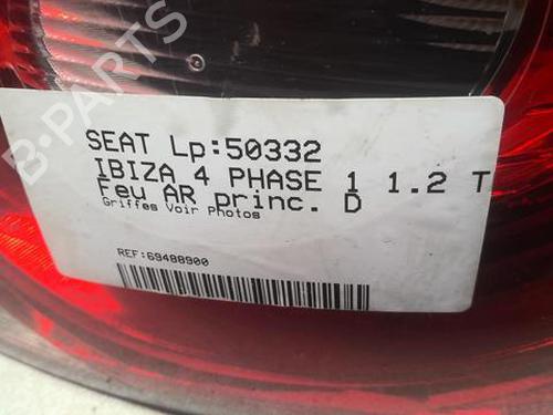 Right taillight SEAT IBIZA IV (6J5, 6P1) 1.2 TDI | BP20360093C35 