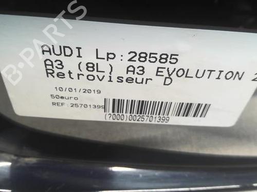 Right mirror AUDI A3 (8L1) 1.9 TDI | BP21592098C27 