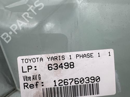 Used Front left door window Front left door window TOYOTA YARIS (_P1_) [1999-2005] 36184865 36184865