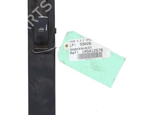 Used Right front window switch Right front window switch SAAB 9-3 (YS3F, E79, D79, D75) 2.2 TiD (125 hp) 25343689 25343689