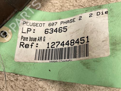 Used Wheel arch Wheel arch PEUGEOT 607 (9D, 9U) 2.0 HDI (136 hp) 36512030 36512030