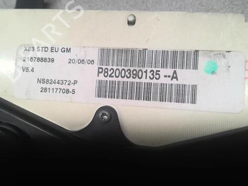 Used Instrument cluster Instrument cluster OPEL VIVARO A Van (X83) 1.9 DTI (F7) (101 hp) 21798251 21798251