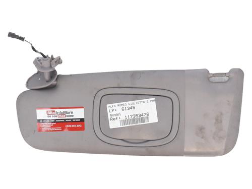 Used Left sun visor ALFA ROMEO GIULIETTA (940_) 1.6 JTDM (940FXD1A) (105 hp) 30866374