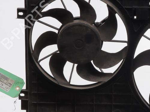 Køleventilator elektrisk VW TOURAN (1T1, 1T2) 1.9 TDI | BP29840500M35
