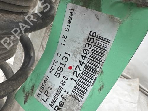 Left front shock absorber NISSAN NOTE (E12) 1.5 dCi | BP36591611M16 - Image 4