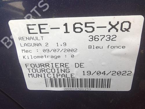 Used Parts RENAULT LAGUNA II (BG0/1_) 1.9 dCI (BG0E) 1877053