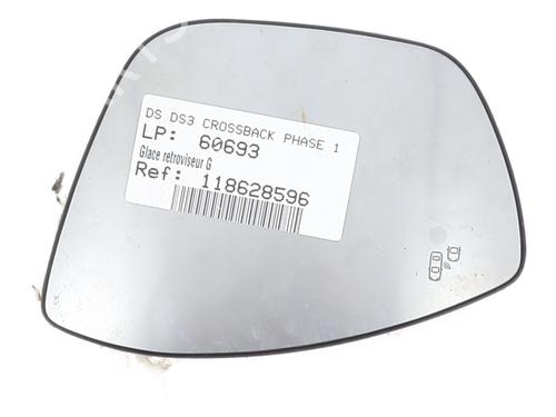 Left mirror glass DS DS 3 / DS 3 CROSSBACK (UR_, UC_, UJ_) 1.2 PureTech 130 (URHNSS) | BP31179388C148