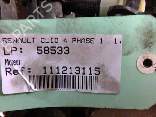 Used Engine RENAULT CLIO IV (BH_) 1.5 dCi 75 (75 hp) 29082643