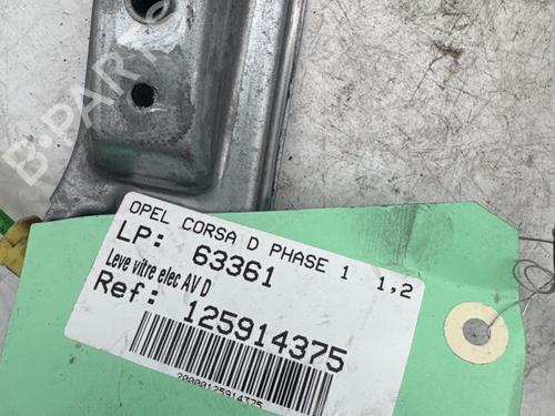 Front right window mechanism OPEL CORSA D (S07) 1.3 CDTI (L08, L68) | BP35903312C23 - Image 2