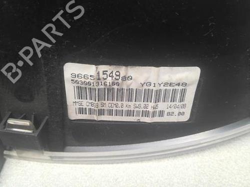 Instrument cluster CITROËN BERLINGO Box Body/MPV (B9) 1.6 HDi 75 | BP20355356C47 