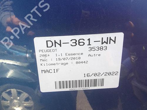 Left taillight PEUGEOT 206+ (2L_, 2M_) 1.1 | BP22004619C34 