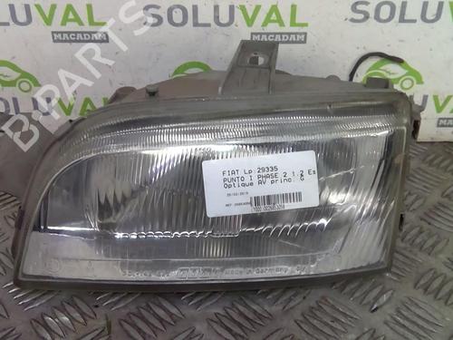 Used Left headlight FIAT PUNTO (176_) 60 1.2 (176AP, 176AR, 176AQ, 176BB) (60 hp) 22000377