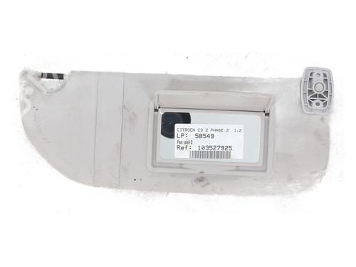 Right sun visor CITROËN C3 II (SC_) 1.2 VTi 82 | BP24573781I2 - Image 3