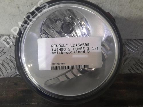 Used Right front fog light Right front fog light RENAULT TWINGO II (CN0_) 1.2 16V (CN04, CN0B) (75 hp) 20359734 20359734