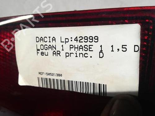Used Right taillight Right taillight DACIA LOGAN (LS_) 1.5 dCi (LS0W) (86 hp) 22003255 22003255