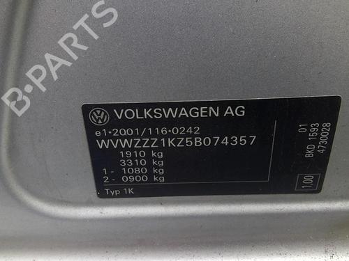 Climate control VW GOLF V (1K1) 2.0 TDI 16V | BP21816914I5 