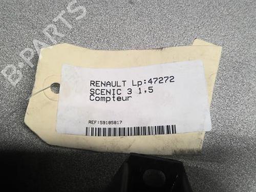 Instrument cluster RENAULT SCÉNIC III (JZ0/1_) 1.5 dCi | BP21636020C47