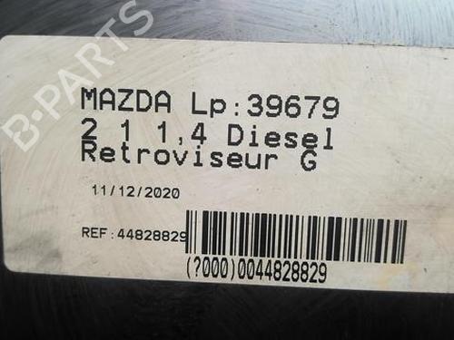 Used Left mirror MAZDA 2 (DY) 1.4 CD (68 hp) 22002547