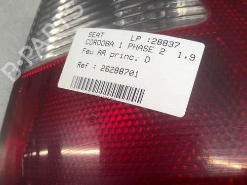 Right taillight SEAT CORDOBA (6K1, 6K2) 1.9 SDI | BP21816177C35 