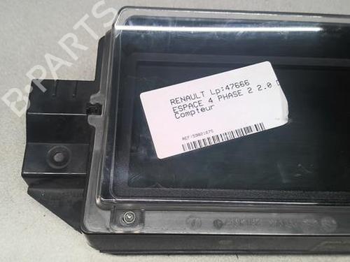 Used Instrument cluster Instrument cluster RENAULT ESPACE IV (JK0/1_) 2.0 dCi (JK02, JK03) (131 hp) 20370148 20370148