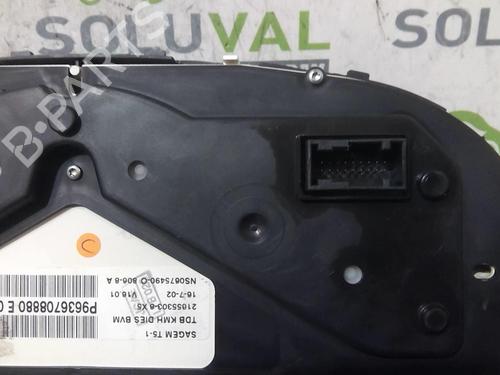 Used Instrument cluster PEUGEOT 307 (3A/C) 2.0 HDi 90 (90 hp) 20357914