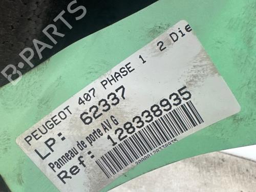 Front left panel PEUGEOT 407 (6D_) 2.0 HDi 135 (6DRHRH, 6DRHRE, 6DRHRG, 6DRHRJ) | BP36791986C58 - Image 2