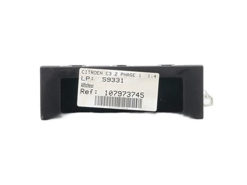 Multifunctionele display CITROËN C3 II (SC_) 1.4 HDi 70 (SC8HZC, SC8HR0, SC8HP4) (68 hp) 27166550