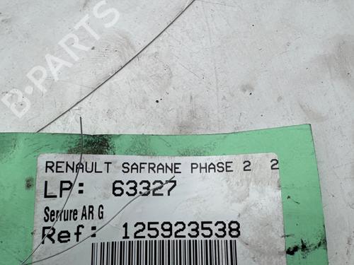 Used Rear left lock Rear left lock RENAULT SAFRANE II (B54_) 2.2 dT (B54G) (113 hp) 35903363 35903363