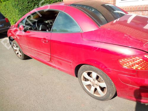 Tailgate PEUGEOT 307 CC (3B) 2.0 HDi 135 | BP22003718C6 