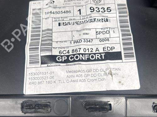 Used Front right panel Front right panel VW POLO V (6R1, 6C1) 1.2 TSI 16V (90 hp) 33709114 33709114