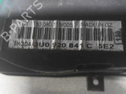 Instrument cluster SKODA SUPERB I (3U4) 2.8 V6 | BP20357178C47 