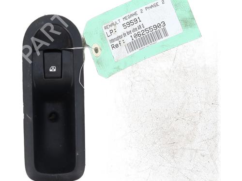Used Left rear window switch RENAULT MEGANE II (BM0/1_, CM0/1_) 1.5 dCi (BM1E, CM1E) (106 hp) 26135586