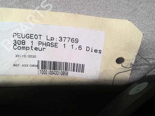 Instrument cluster PEUGEOT 308 I (4A_, 4C_) 1.6 HDi | BP21663446C47 