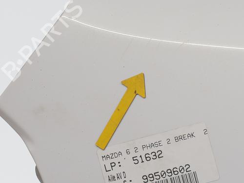 Right front fenders MAZDA 6 Estate (GH) 2.2 MZR-CD (GH10) | BP22919050C42 