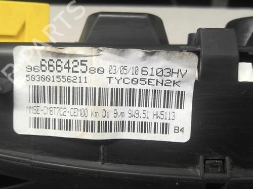 Used Instrument cluster PEUGEOT 308 I (4A_, 4C_) 1.6 HDi (92 hp) 20366349