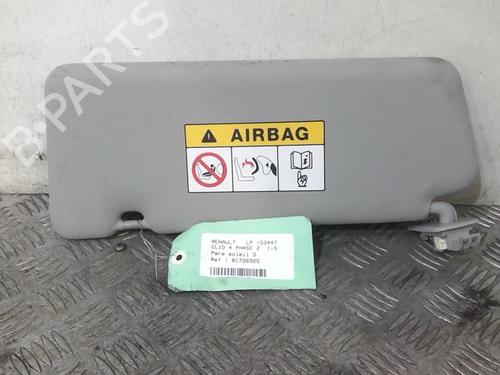 Right sun visor RENAULT CLIO IV (BH_) 1.5 dCi 90 | BP20367969I2 