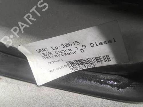 Right mirror SEAT LEON (1M1) 1.9 TDI | BP22000703C27 
