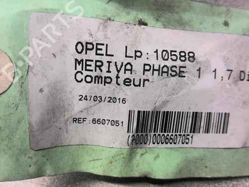 Instrument cluster OPEL MERIVA A MPV (X03) 1.7 CDTI (E75) | BP21798358C47 