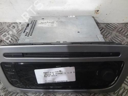 Used Radio SEAT IBIZA IV (6J5, 6P1) 1.2 TDI (75 hp) 20352714