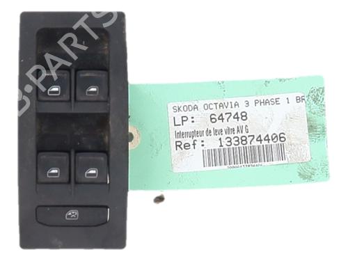 Left front window switch SKODA OCTAVIA III Combi (5E5, 5E6) 1.6 TDI | BP39957376I27 - Image 3