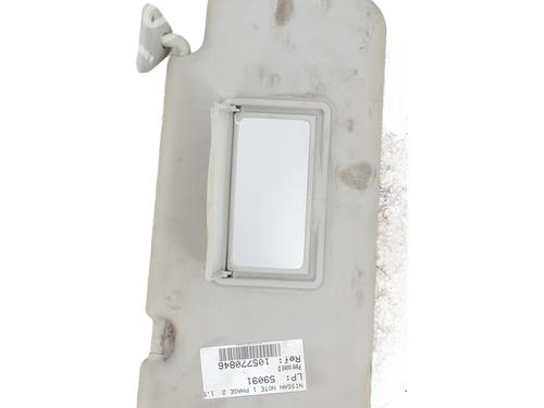 Used Right sun visor NISSAN NOTE (E11, NE11) 1.5 dCi (86 hp) 26448204