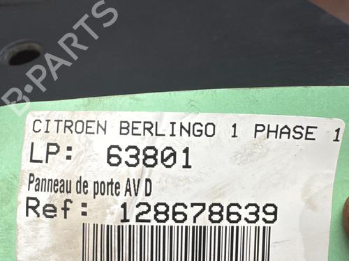 Front right panel CITROËN BERLINGO / BERLINGO FIRST MPV (MF_, GJK_, GFK_) | BP36955880C59 - Image 5