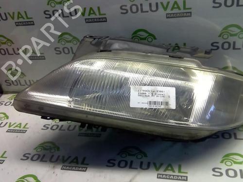 Used Left headlight CITROËN XSARA (N1) 1.9 TD (90 hp) 21999374