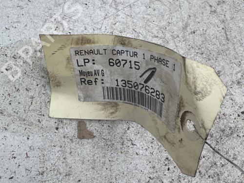 Used Left front steering knuckle Left front steering knuckle RENAULT CAPTUR I (J5_, H5_) 1.5 dCi 110 (110 hp) 40613237 40613237