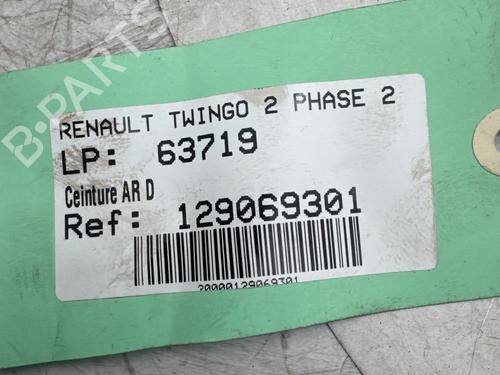 Rear right seatbelt RENAULT TWINGO II (CN0_) | BP37246250I28 - Image 4